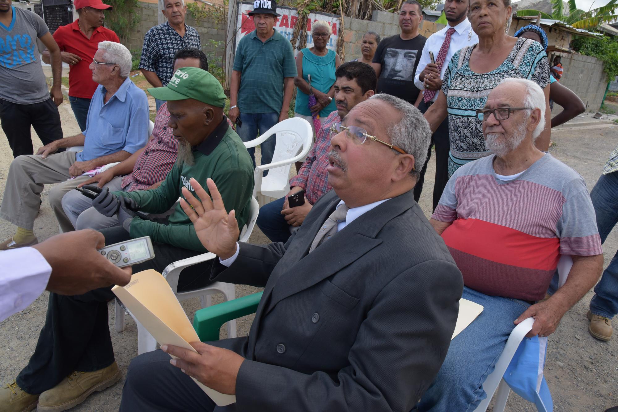 Comunitarios “conversan con José Boquete” (José Justo Féliz)