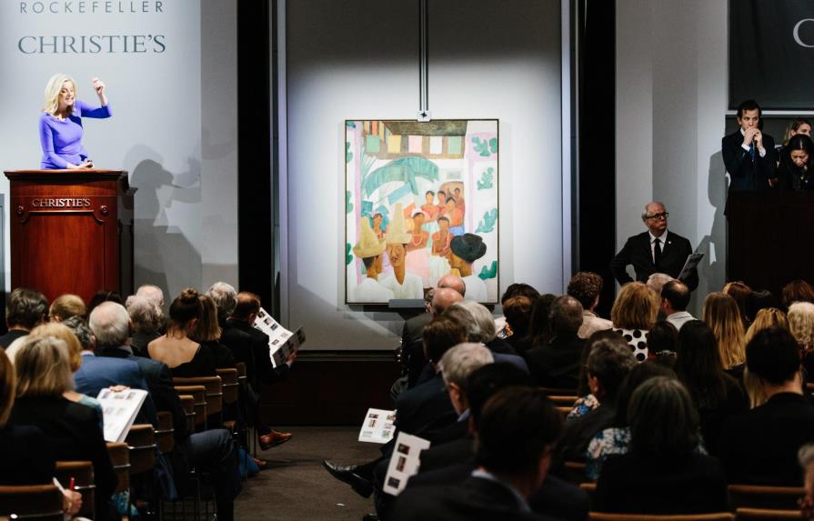 Obra del legendario pintor Diego Rivera  alcanza un nuevo récord en una subasta