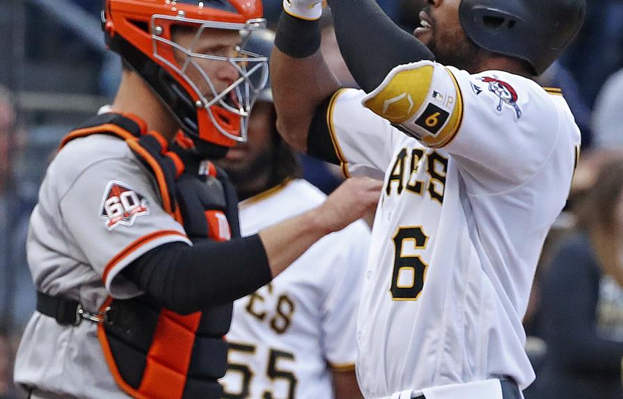 Starling Marte se fue para la calle en el regreso de McCutchen a Pittsburgh