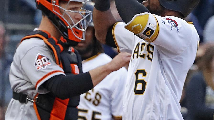 Starling Marte se fue para la calle en el regreso de McCutchen a Pittsburgh Starling Marte se fue para la calle en el regreso de McCutchen a Pittsburgh
