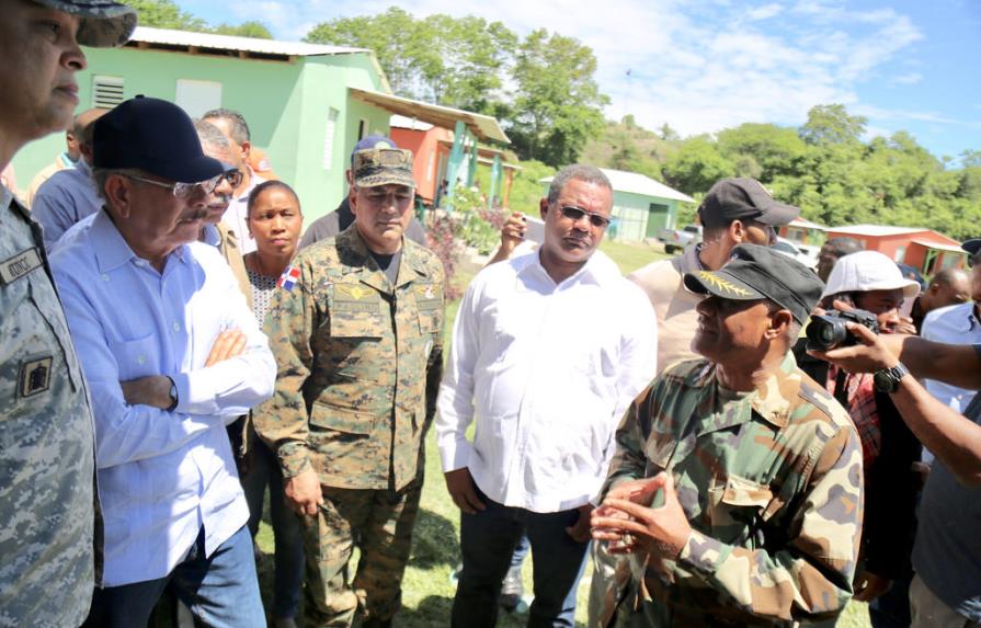 El presidente Medina recorrió la zona fronteriza como parte de sus visitas sorpresas 