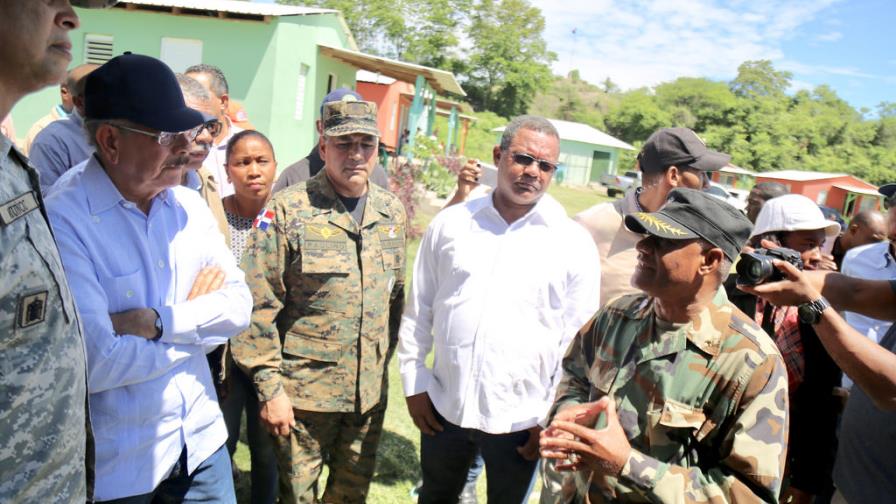 El presidente Medina recorrió la zona fronteriza como parte de sus visitas sorpresas 