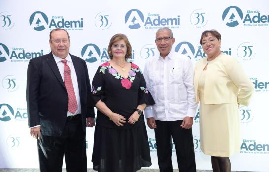 Banco Ademi festeja 35 años de servicios y consolidación