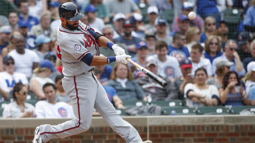 VÍDEO: José Bautista despachó jonrón de tres vueltas en triunfo de los Bravos