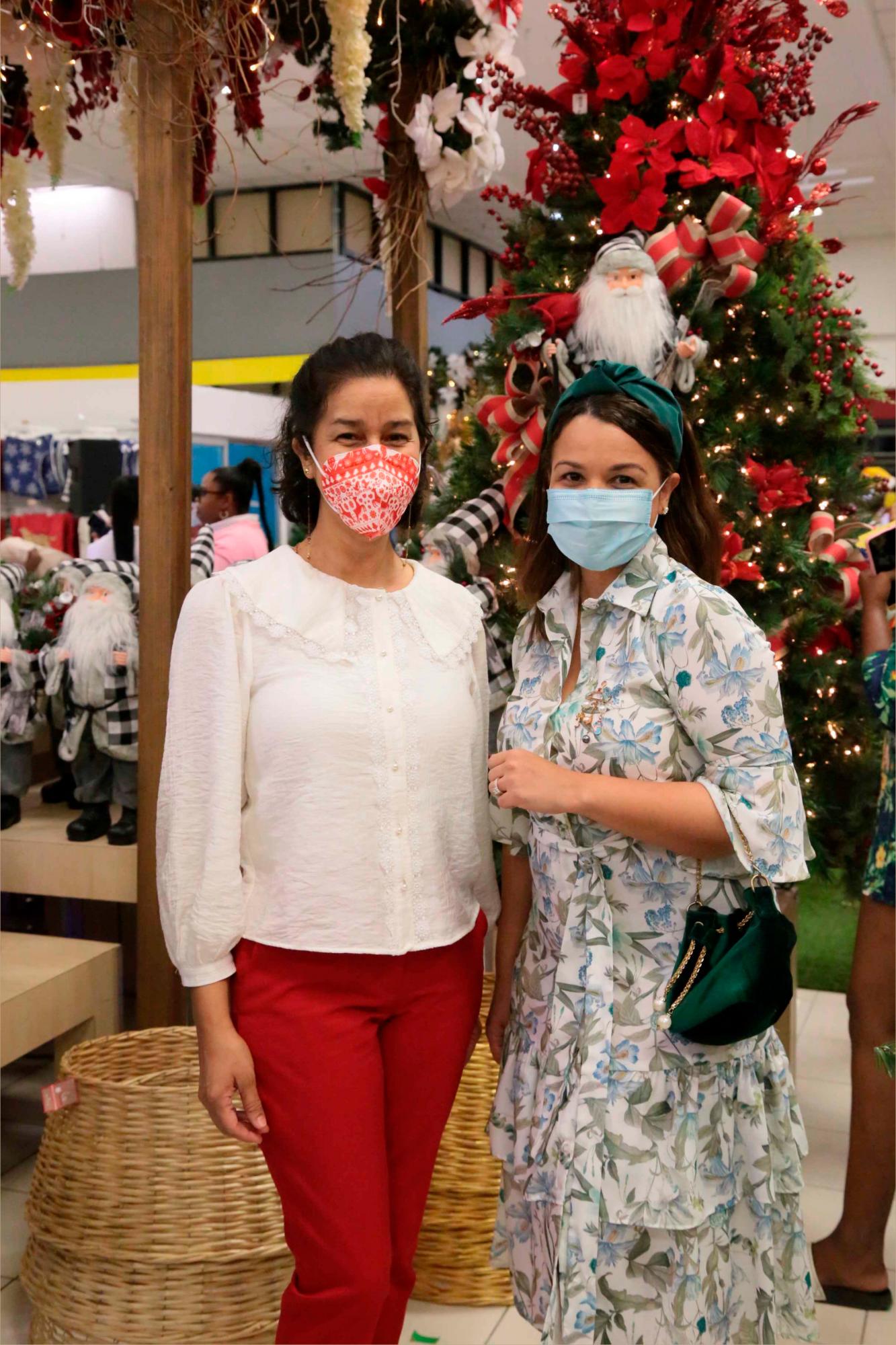 Berenice Mendez y Gilse Echavarria.