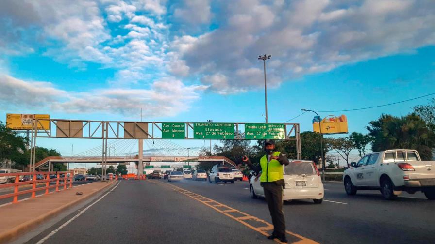 Paso por el puente Juan Bosch fue fluido