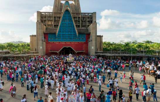 Así estuvo la celebración del Día de la Altagracia el año pasado.