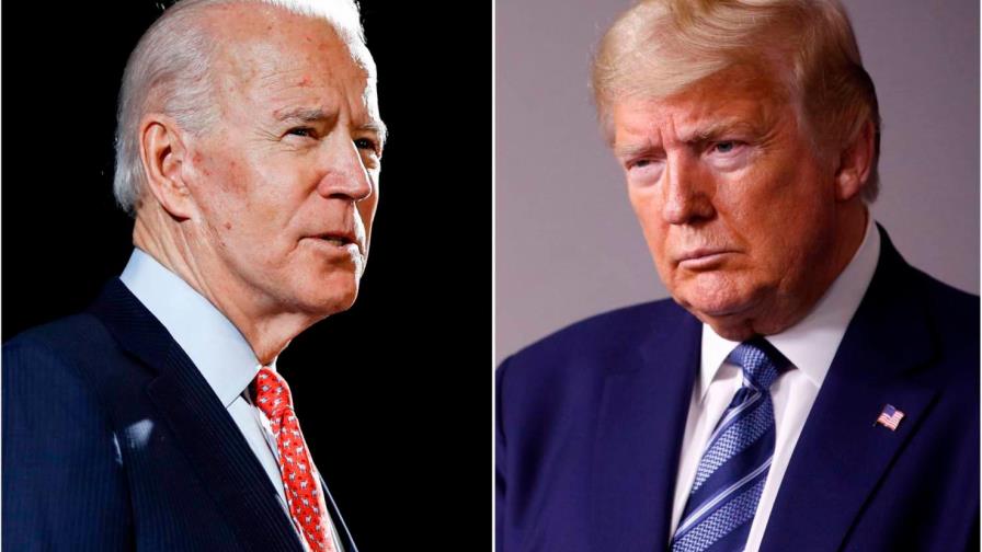 Trump y Biden compiten en tertulias separadas en lugar de debate