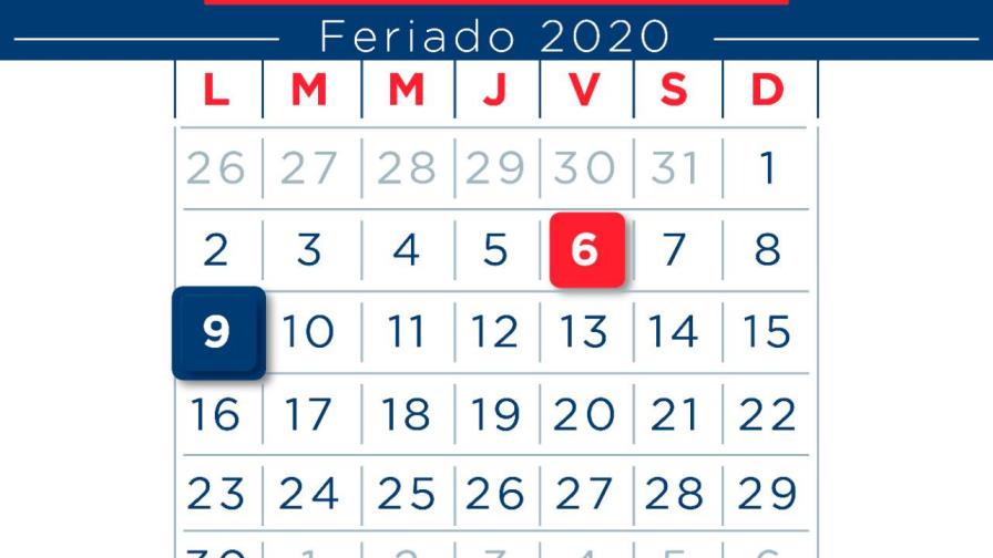 Feriado “Día de la Constitución” se cambia para el lunes 09