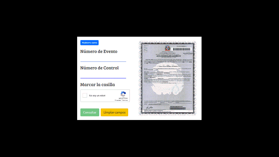 Aprenda a verificar las nuevas actas del registro civil en línea