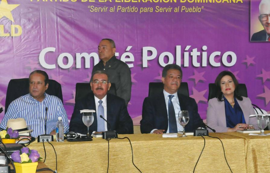 Comité Político se reunirá este lunes en medio de tensiones por la reelección