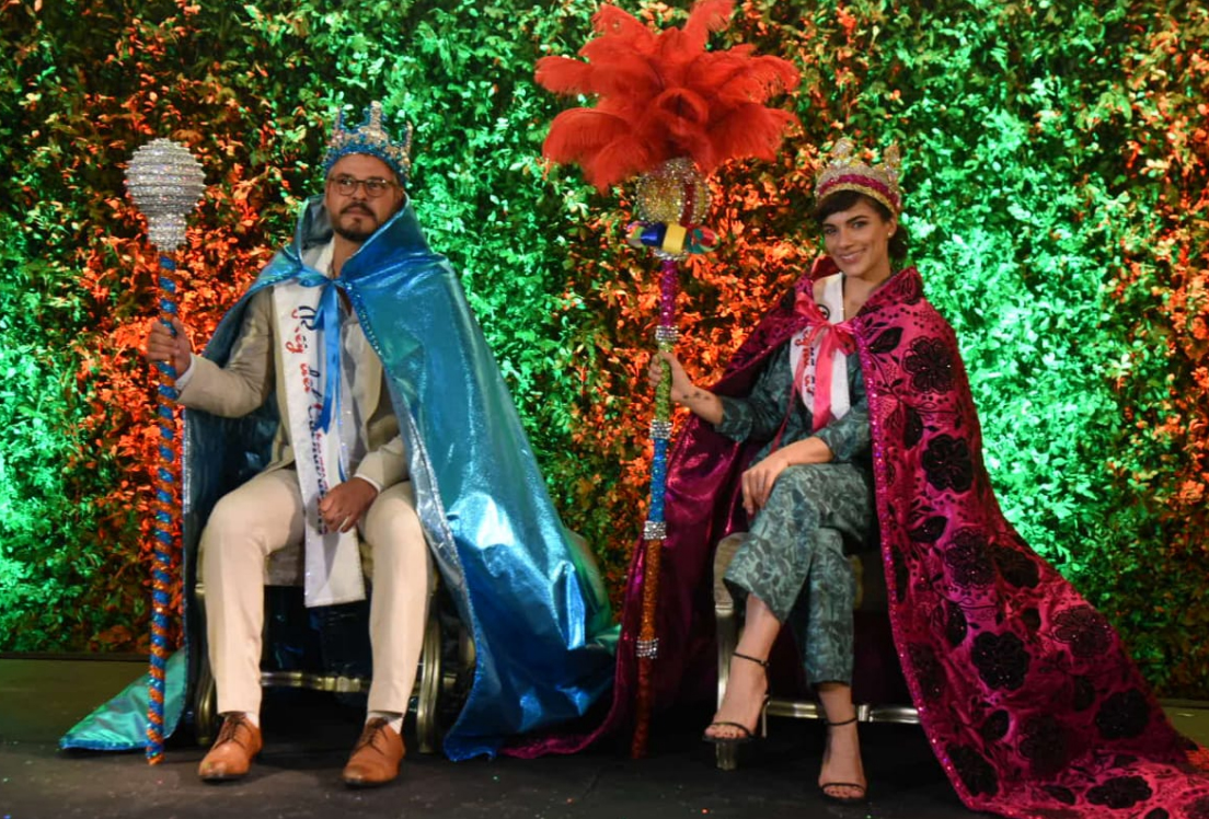 La coronación de Frank Perozo y Nashla Bogaert se efectuó en el Palacio de Bellas Artes.