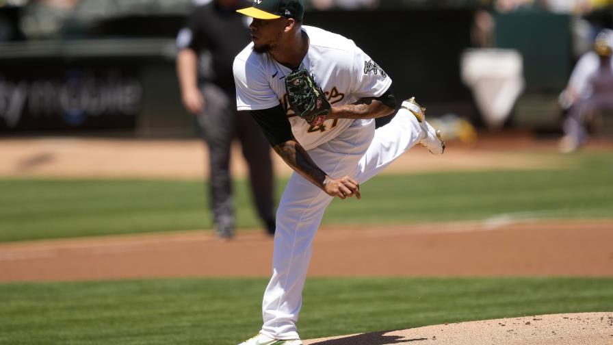 Frankie Montás está anunciado por los Atléticos para enfrentar a los Astros