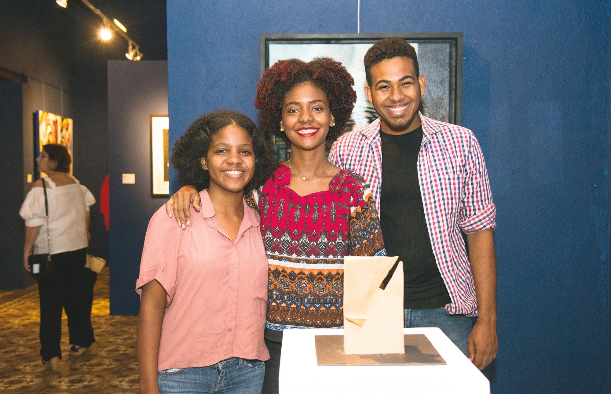 Grisleidi Montero, Griselina Concepción y Eckersley Chala.