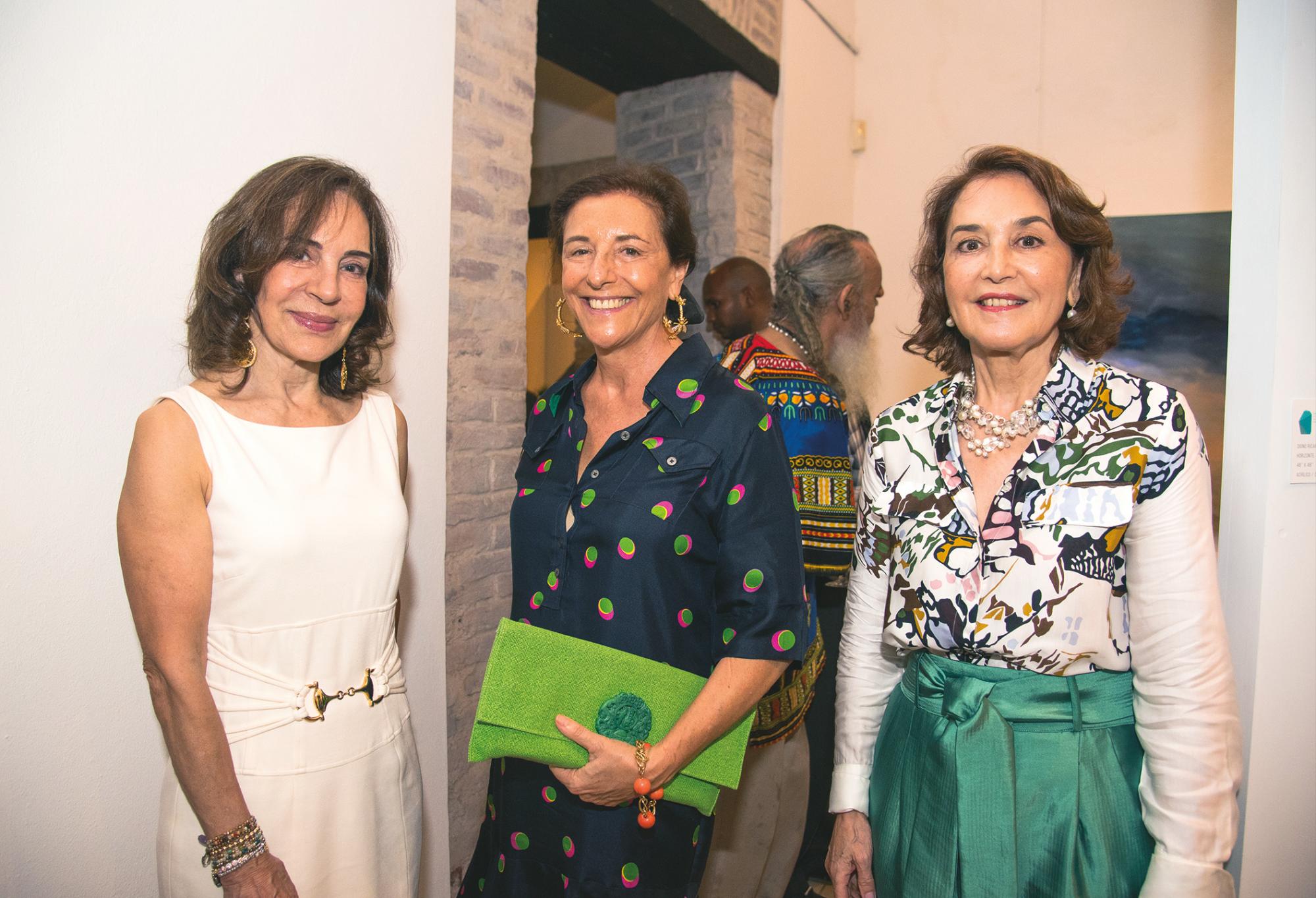 Bingene Salazar, Guiomar de Toledo y Maruja Queipo.