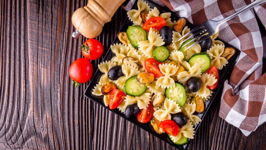 Ensalada de pasta: ideal para bajar de peso
