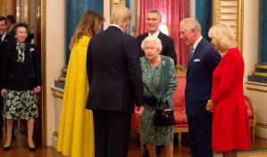 Video | Regaño de la reina Isabel II a su hija por no saludar a Trump se volvió viral