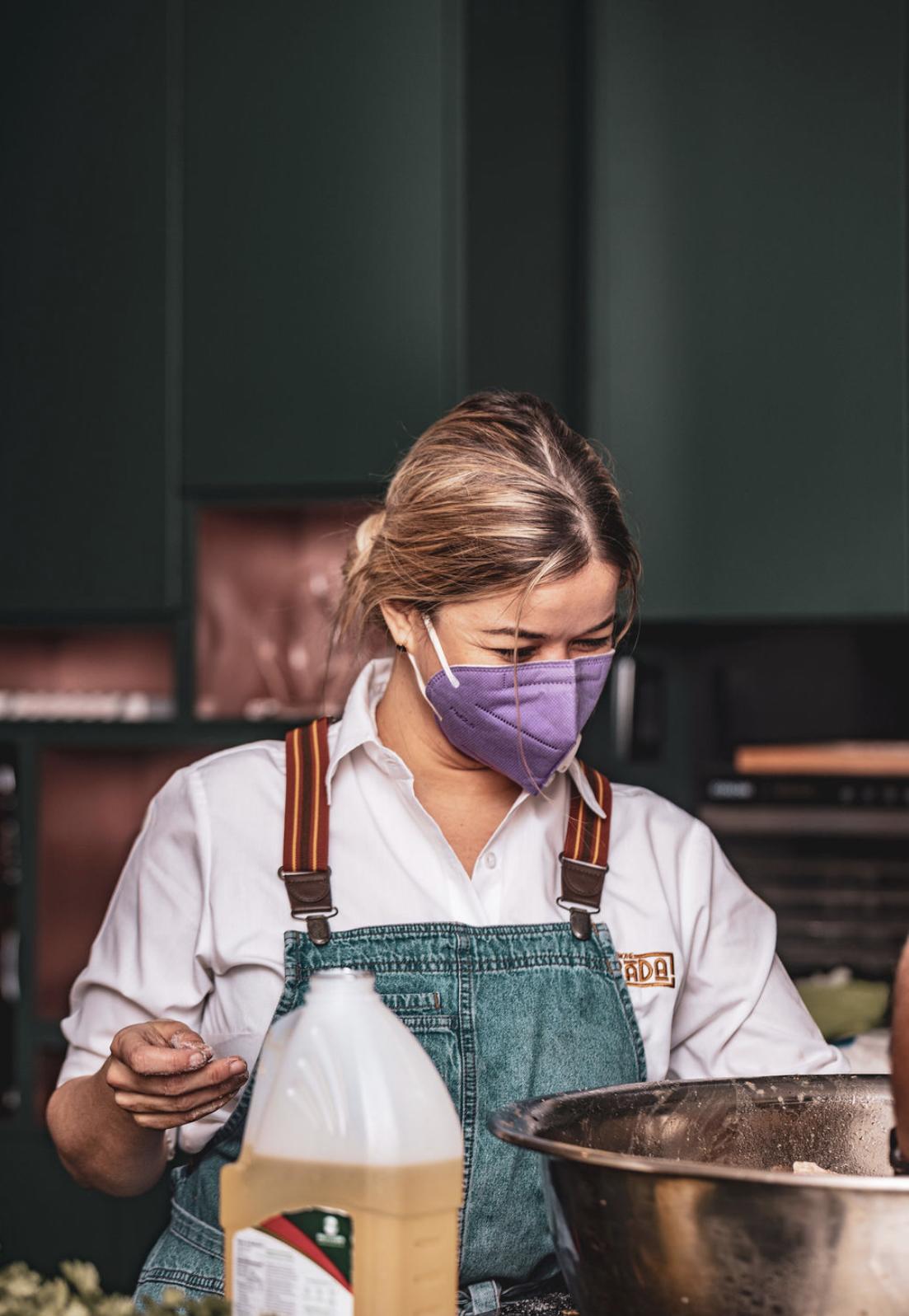 Catherine Lemoine, de Temporada Pop-up, también forma parte del grupo de destacados chefs. (Ernesto Ríos)