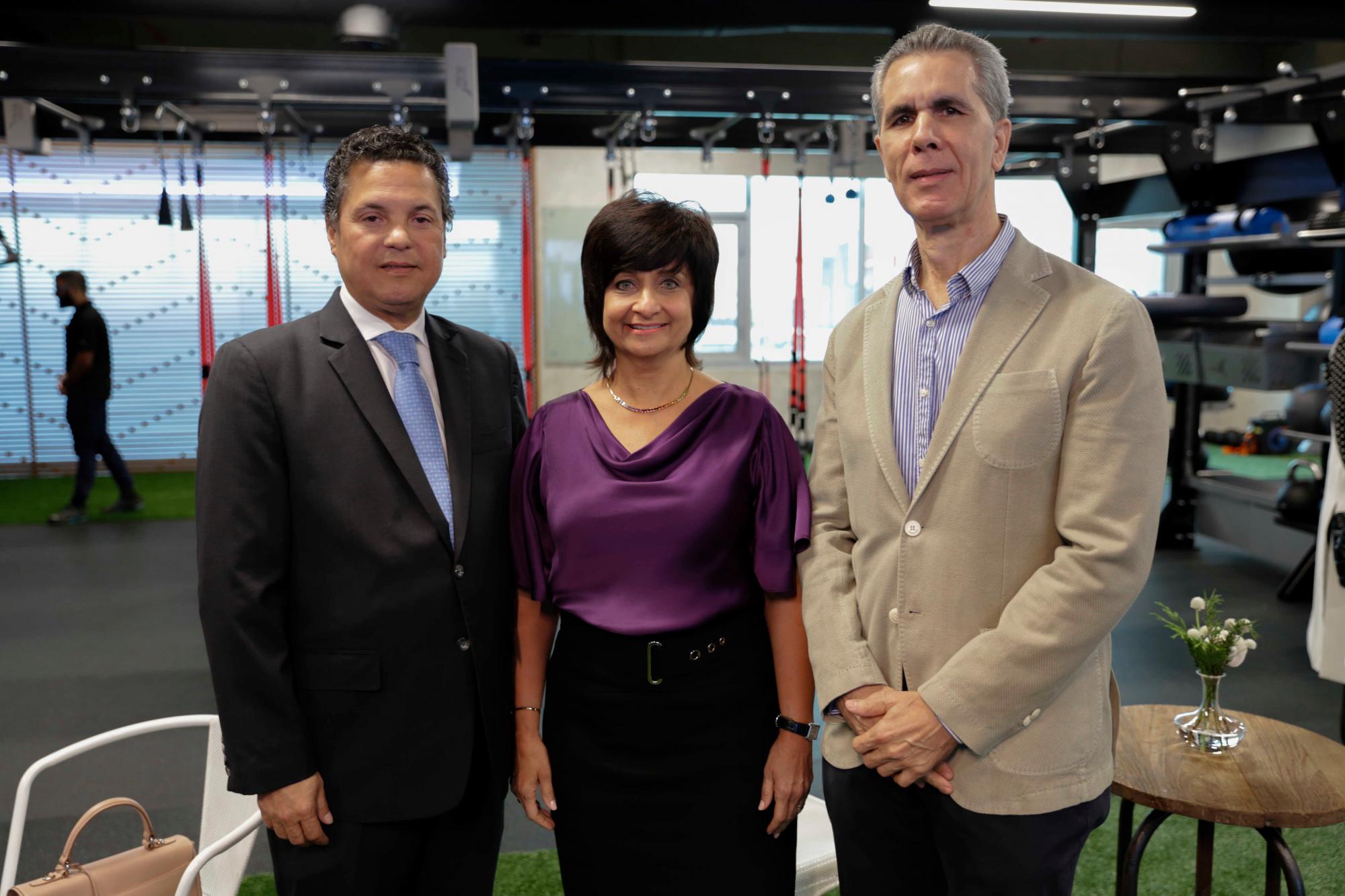 Máximo Rodríguez, Soraya Lara Caba y Ricardo Lira.