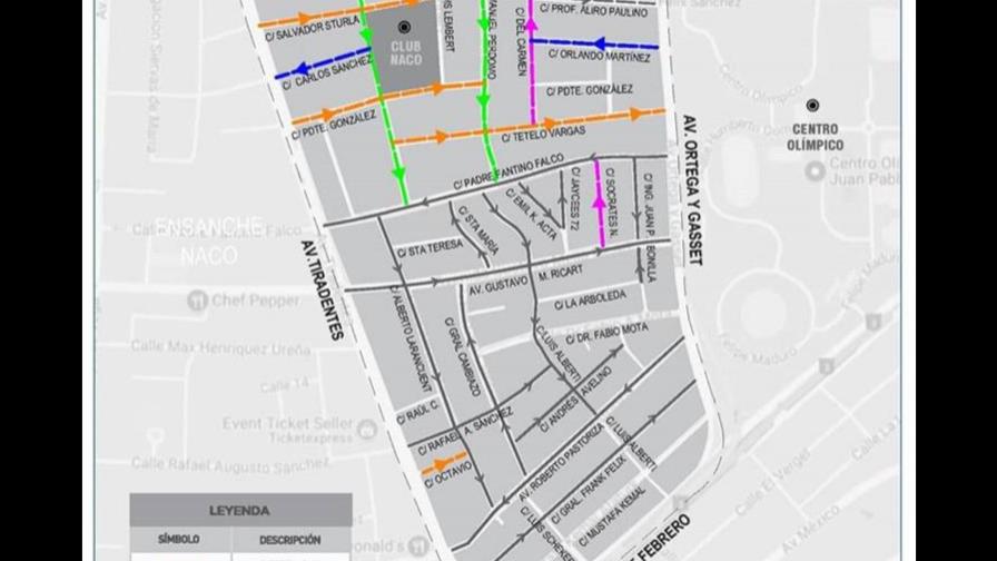 Se inicia cambio de circulación vial en 11 calles de Naco