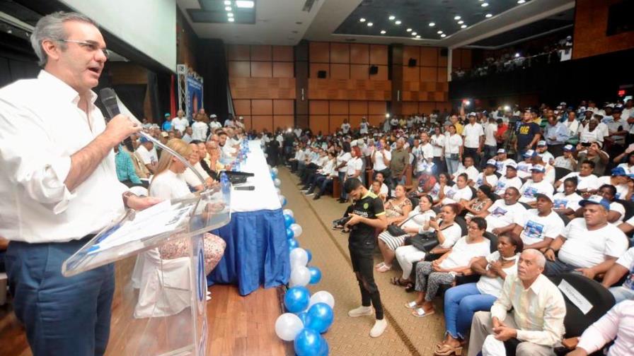 Abinader dice tiene  85% votos PRM en la parte alta del DN