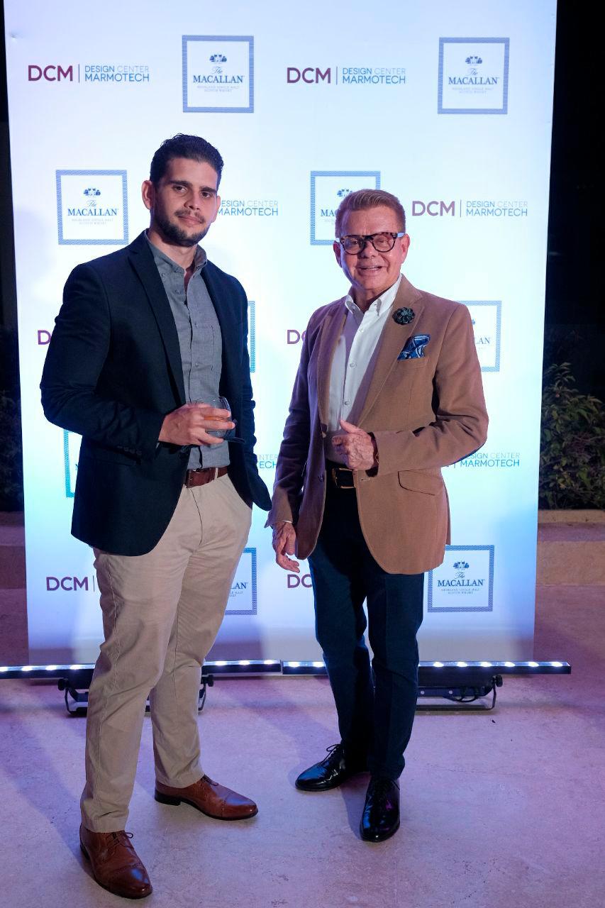 Los arquitectos Carlos Pantaleón y Felipe Rangel.