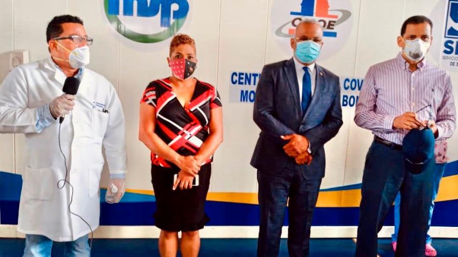 OISOE entrega hospital móvil en Bonao para tratar COVID-19