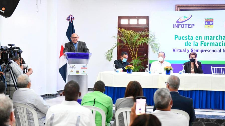 Infotep inicia plan de formación técnico profesional virtual y semipresencial en el Cibao