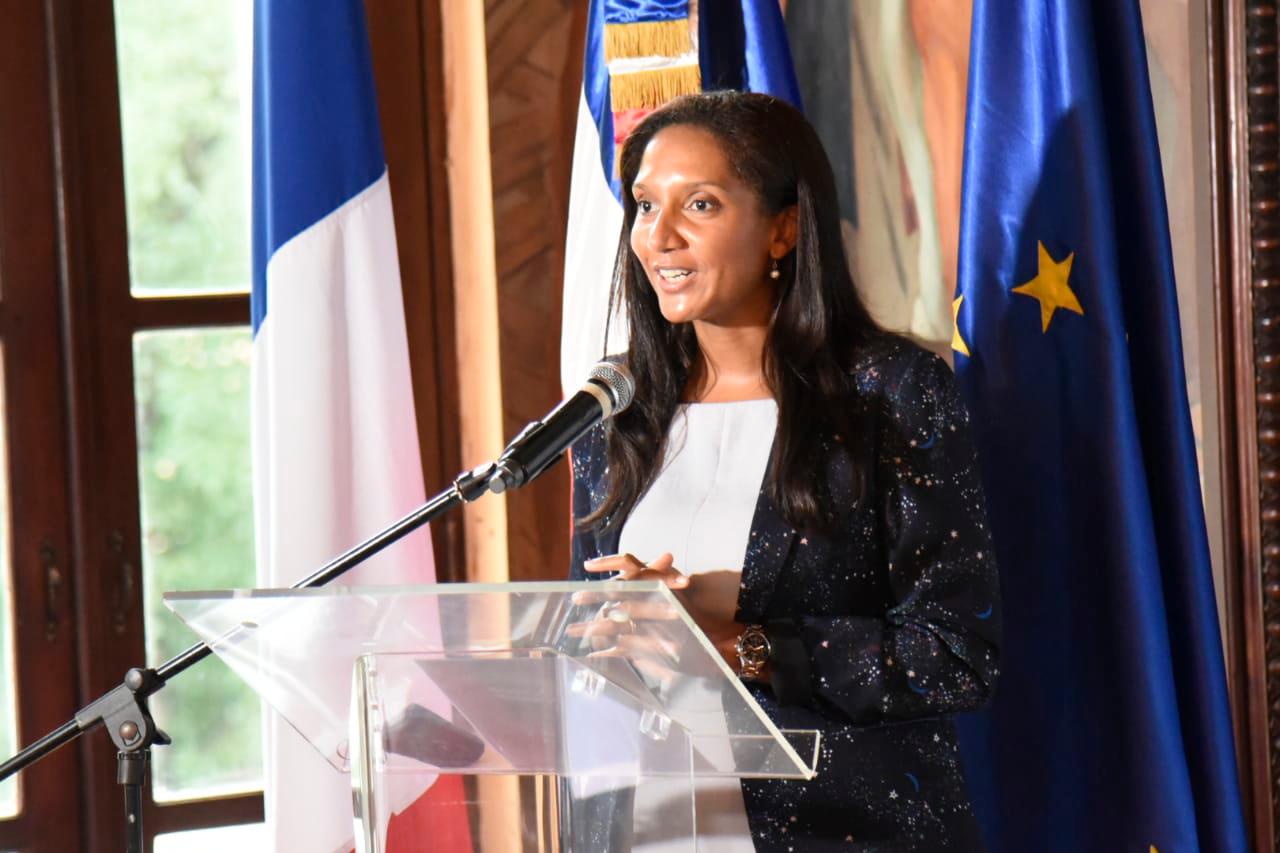 Sandra Kassab, directora de la AFD en República Dominicana.