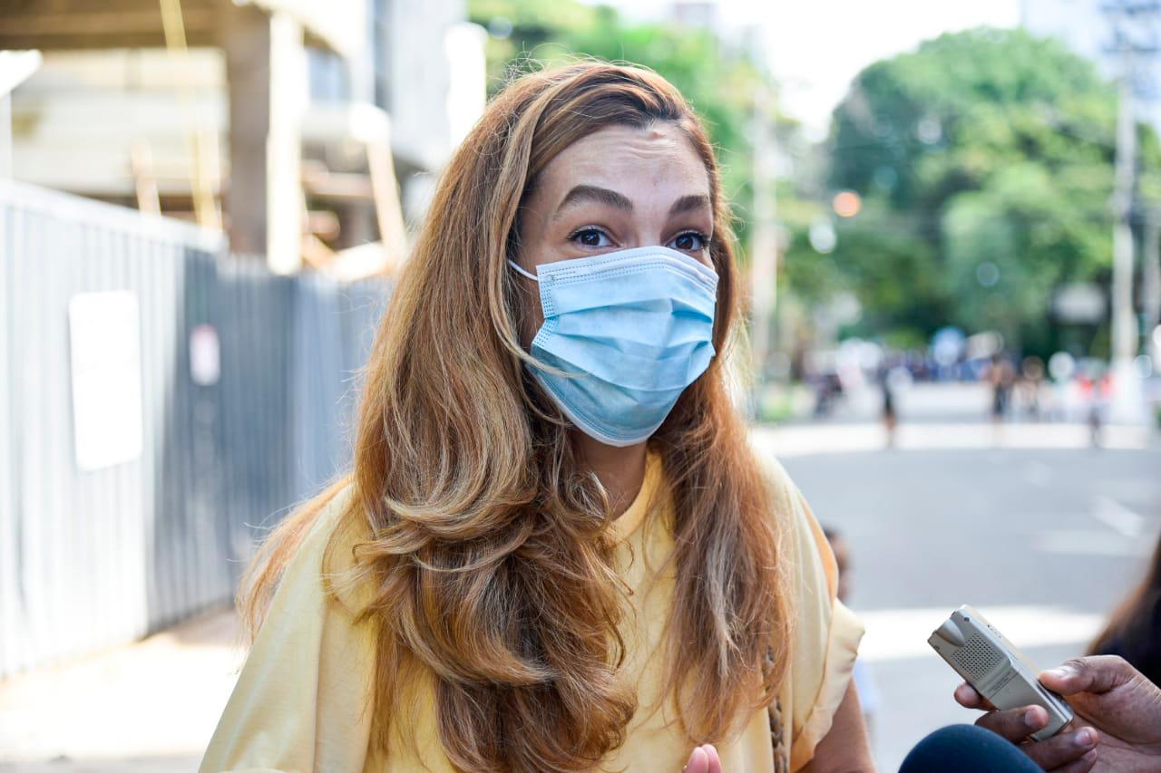 Nicole Dupont, madre de estudiante.