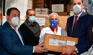 Promese/Cal entrega partida adicional de medicamentos al hospital  Vinicio Calventi