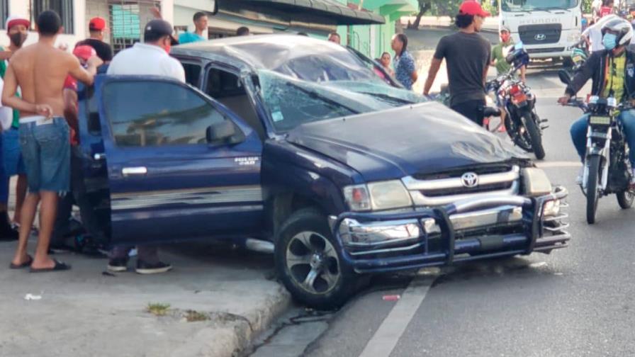 Obrero de Alcaldía de Santiago murió aplastado por camioneta 