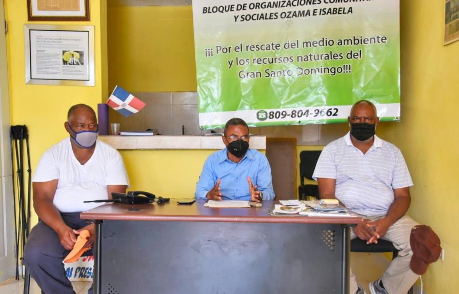 Comunitarios demandan los incluyan en gabinete de ríos Ozama e Isabela 
