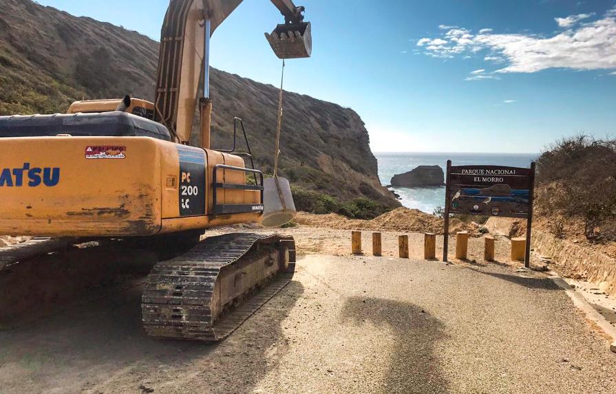 Medio Ambiente dice excavaciones en el Morro de Montecristi son para la “mejora” del lugar