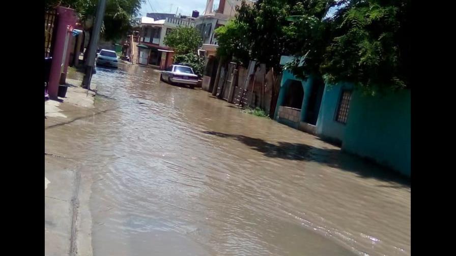 Brisas del Este es una laguna cuando llueve  