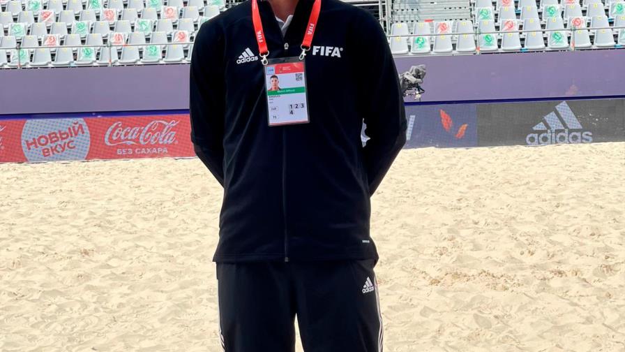 Árbitro criollo trabajará en Mundial Fútbol Playa Árbitro criollo trabajará en Mundial Fútbol Playa
