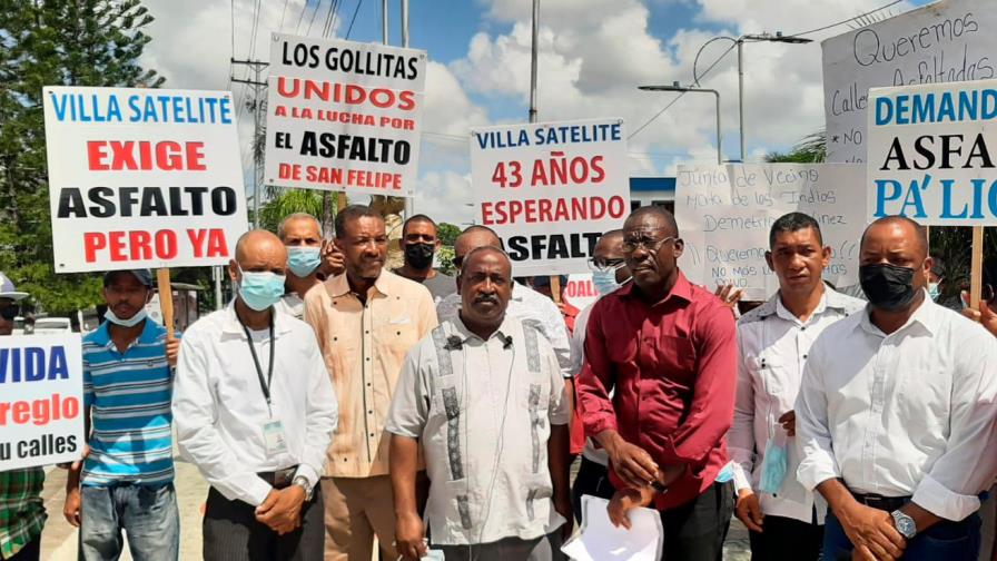Instalarán campamento frente a Alcaldía de SDN para reclamar reconstrucción de calles