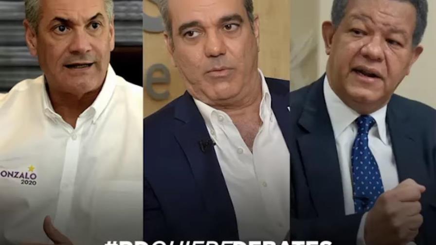Luis Abinader y Leonel Fernández dijeron que irán a debate de Anje el 22 de junio