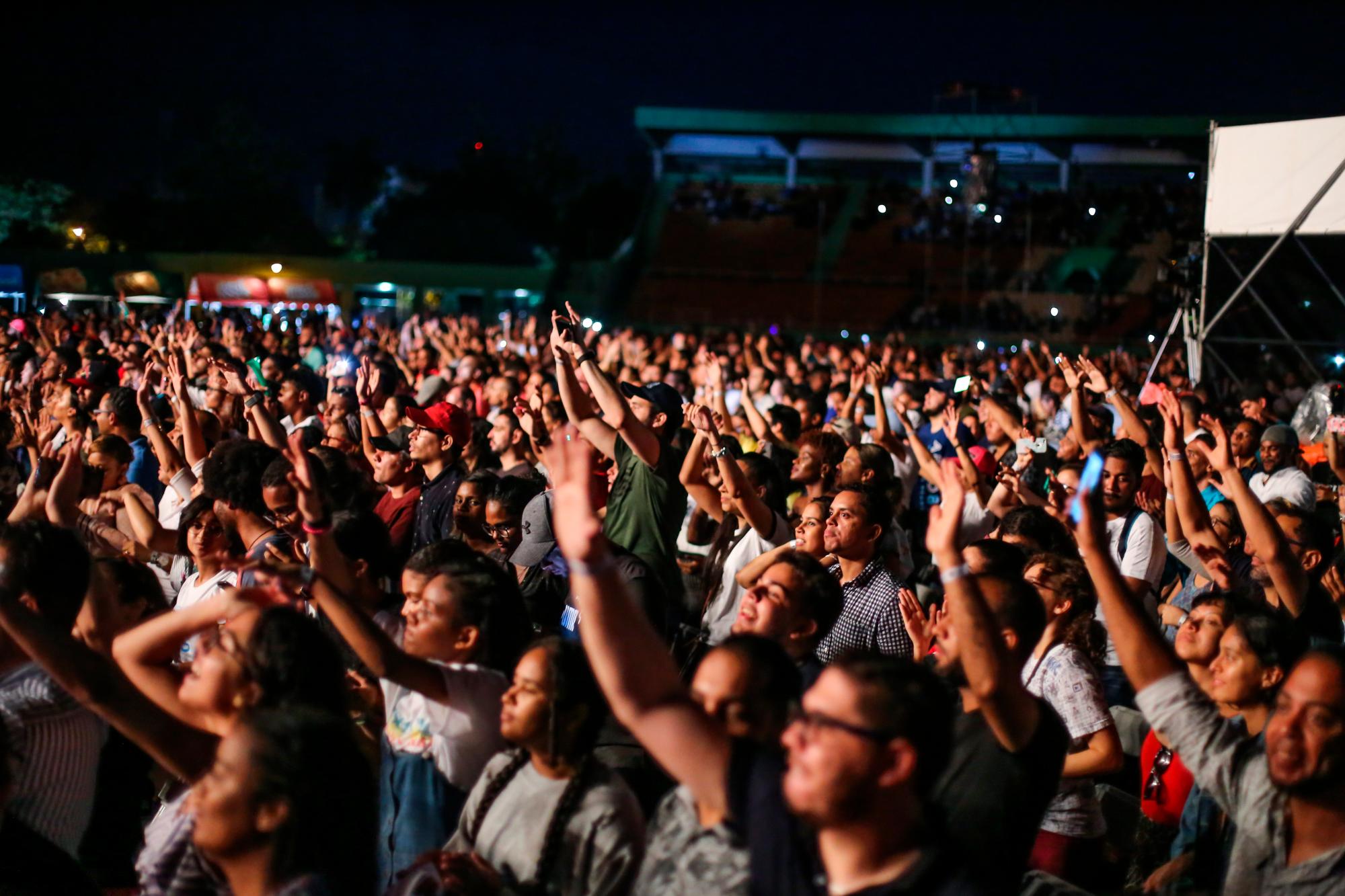 Parte del público asistente