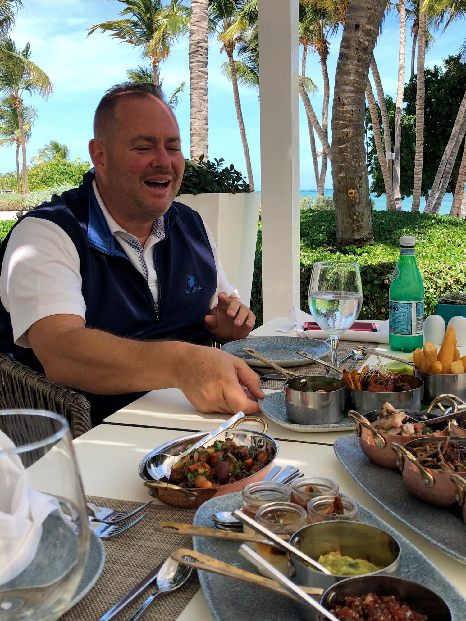 Santiago Salamanca, el chef ‘culpable’ de un menú que, ante todo, busca la felicidad del cliente. 