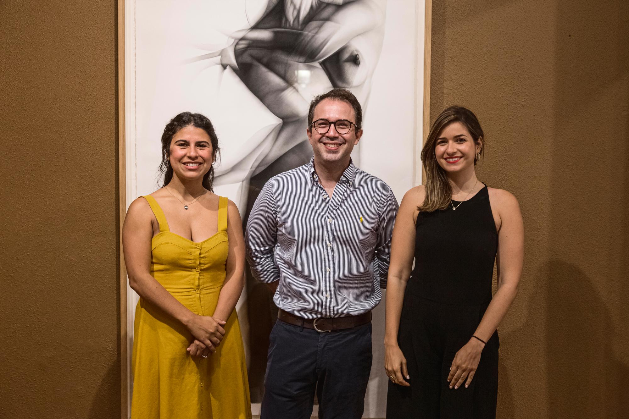 Madri Martínez, Carlos Hazoury y Patricia López.