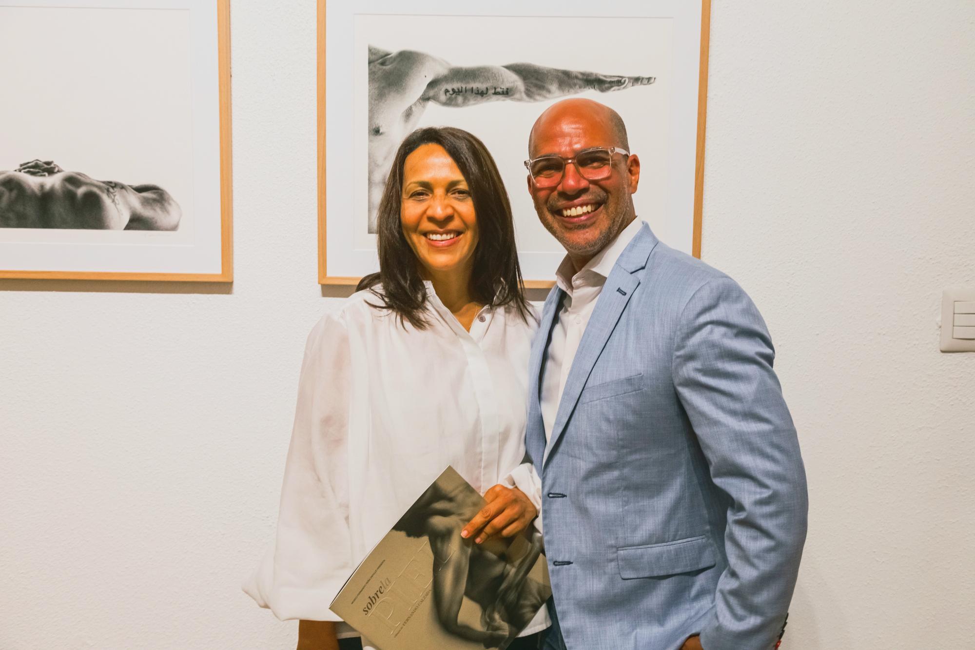 Mildred Minaya y Carlos Abate.