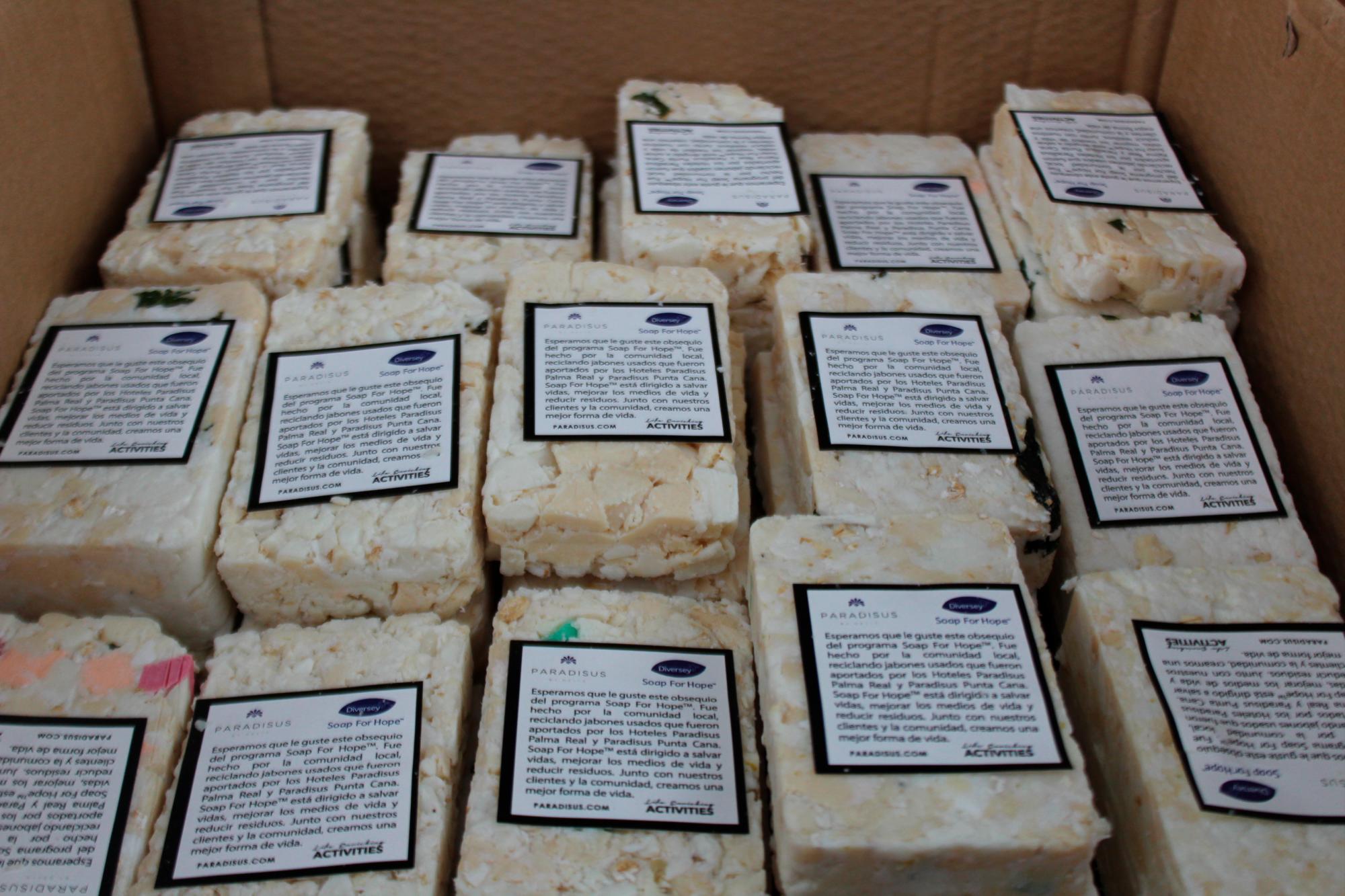 Producto final: “Soap for Hope”.