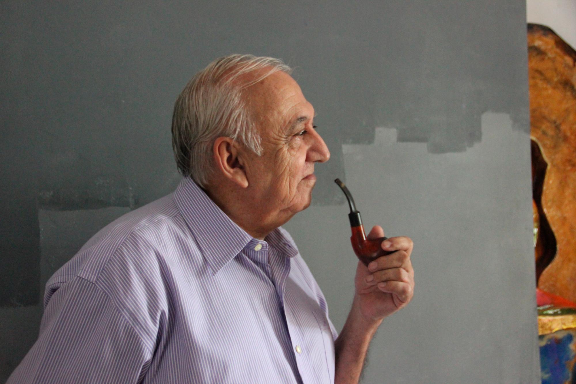 El artista Jennaro González.
