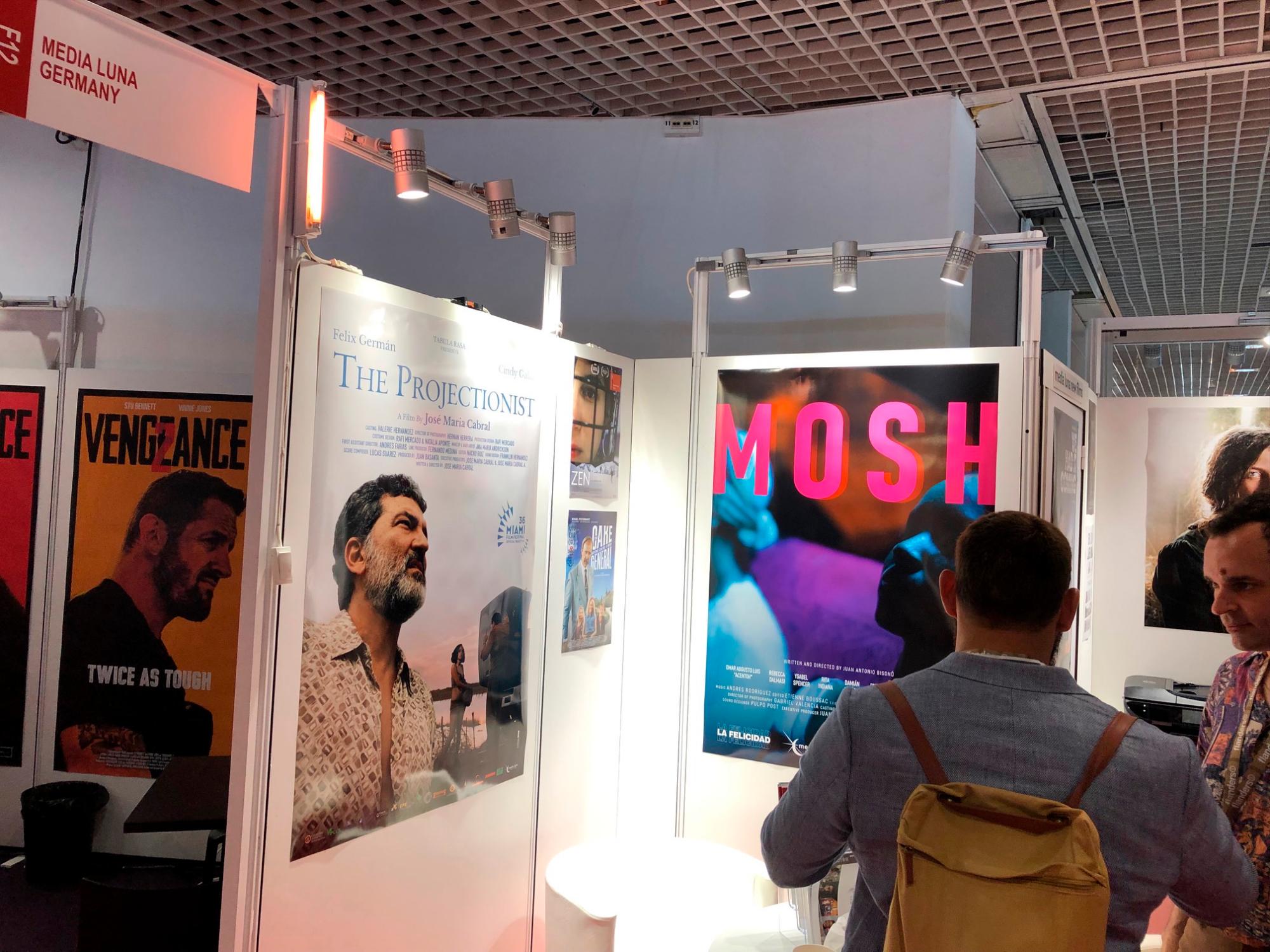 La película dominicana “El Proyeccionista” de José María Cabral fue presentada a inversionistas.