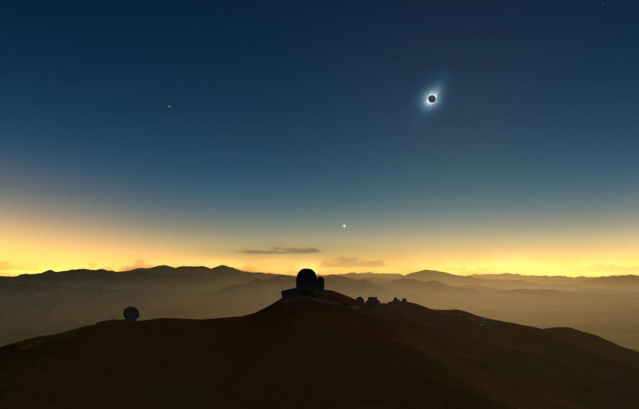 Chilenos y argentinos, a la “caza” de su eclipse total de Sol