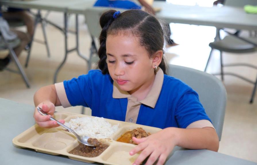 Inabie: diariamente se entregan más de un millón de raciones en el almuerzo escolar 