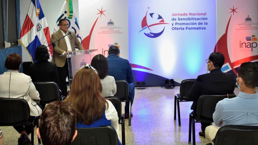 Anuncian jornada nacional de sensibilización y promoción de la oferta formativa en sector público