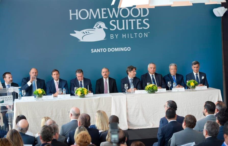 Medina encabeza inauguración del primer hotel de la cadena Homewood Suites by Hilton en RD