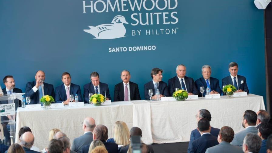Medina encabeza inauguración del primer hotel de la cadena Homewood Suites by Hilton en RD